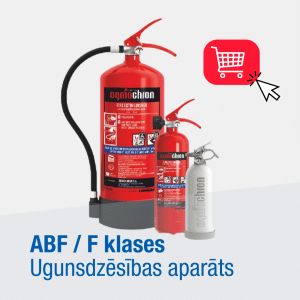 ABF/F klases ugunsdzēsības aparāts