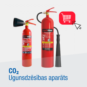 CO2 ugunsdzēsības aparāts