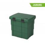 Konteineris plastmasas 655x520x570, 108L, zaļš (Absorbentiem)