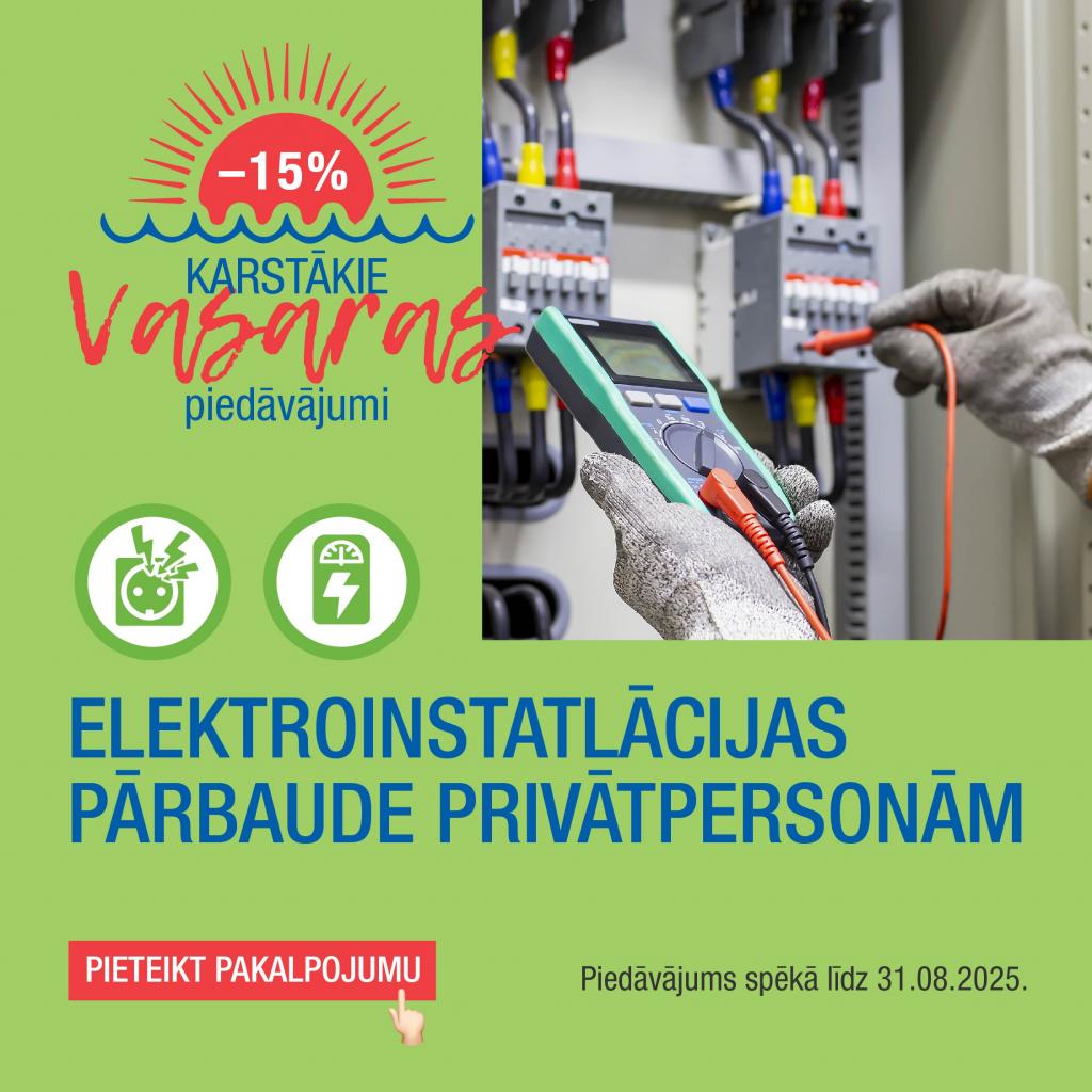 Elektroinstalācijas pārbaude