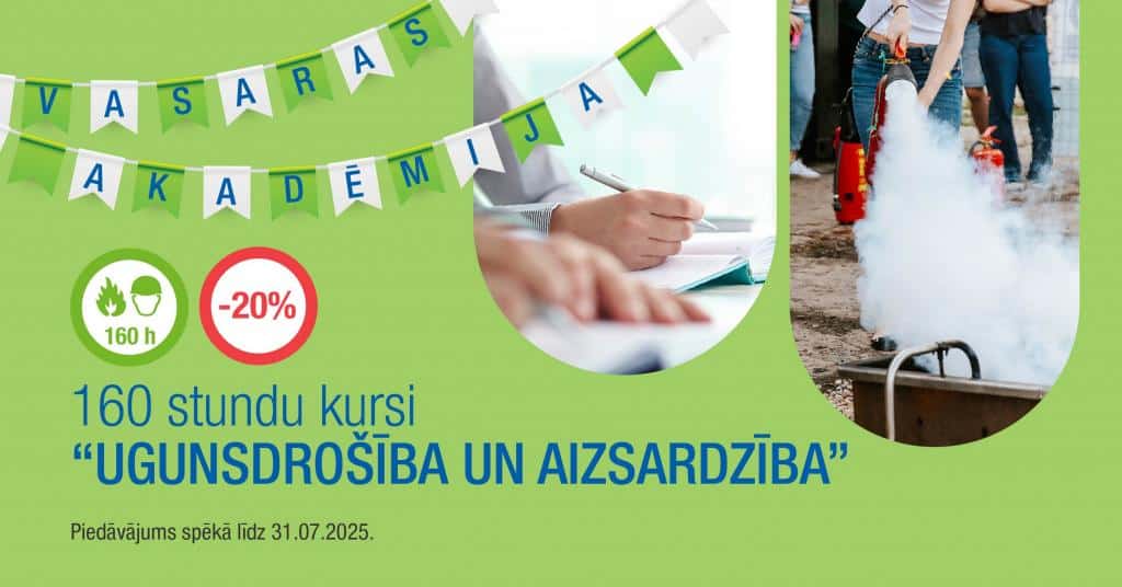 Vasaras akadēmija UD160h kursi FN-SERVISS