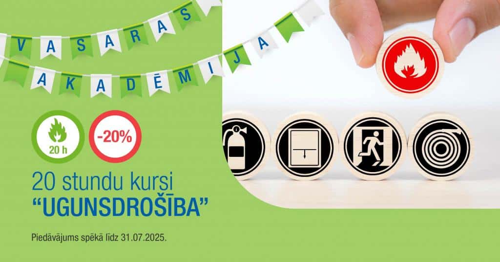 Vasaras akadēmija UD60h kursi FN-SERVISS