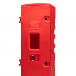 Plastikāta kaste, CO₂ 5 kg, ugunsdzēsības aparāta izvietošanai, 950x445x280 (ar stiklu)