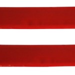 sarkana ugunsizturīga ugunsdrošības lente