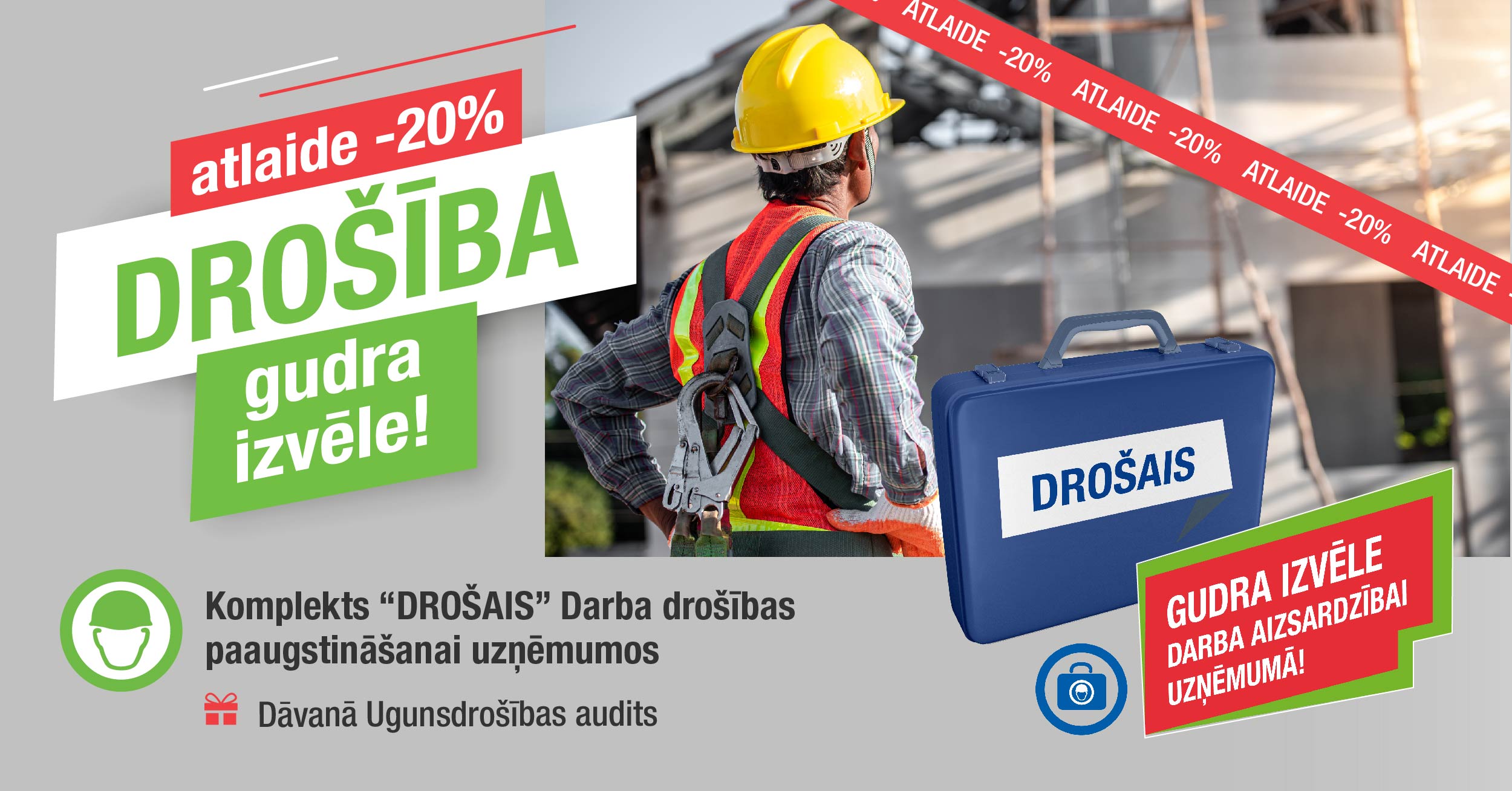 Drošais darba aizsardzībā. Īpašais piedāvājums no FN-SERVISS