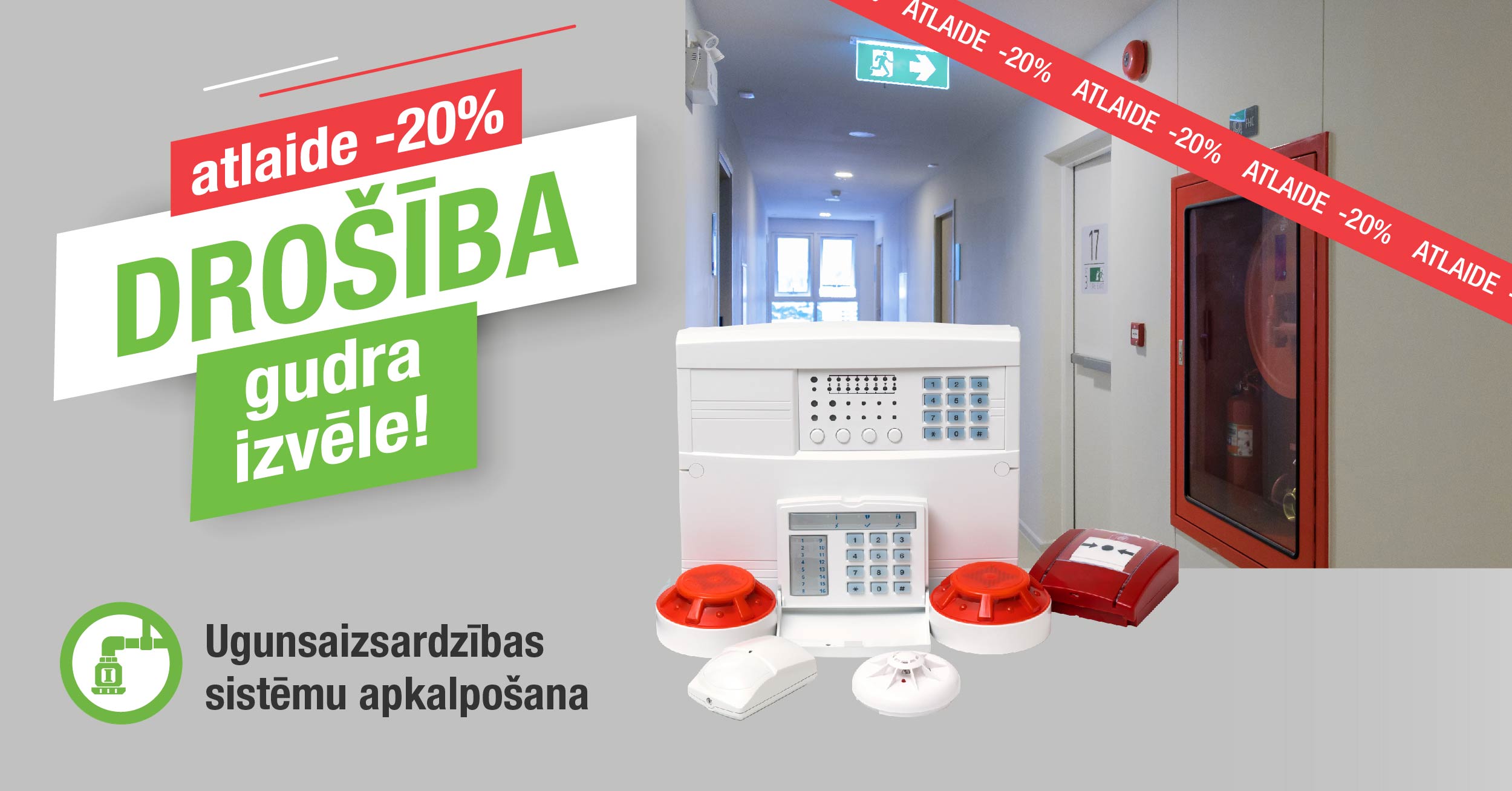 Automātiskās ugunsgrēka atklāšanas un trauksmes signalizācijas apkalpošana FN-SERVISS