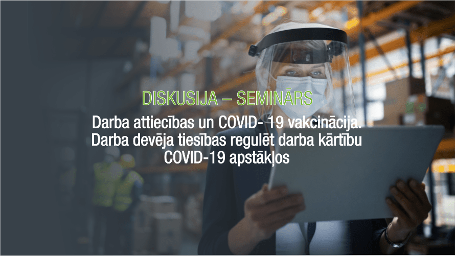 Darba attiecības un COVID19 vakcinācija