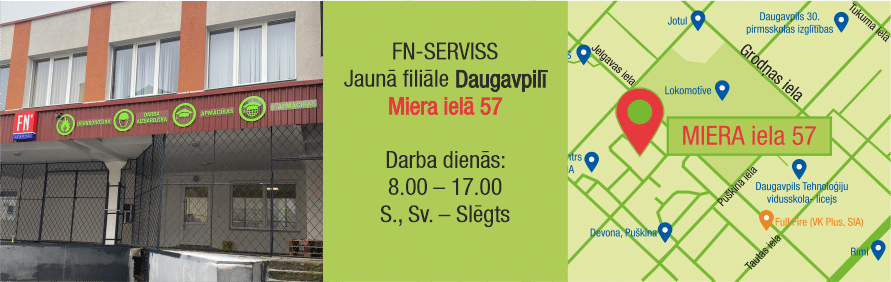 FN-SERVISS filiāle Daugavpilī