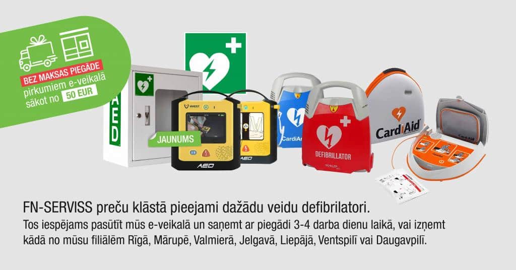 Defibrilatori FN-SERVISS e-veikalā