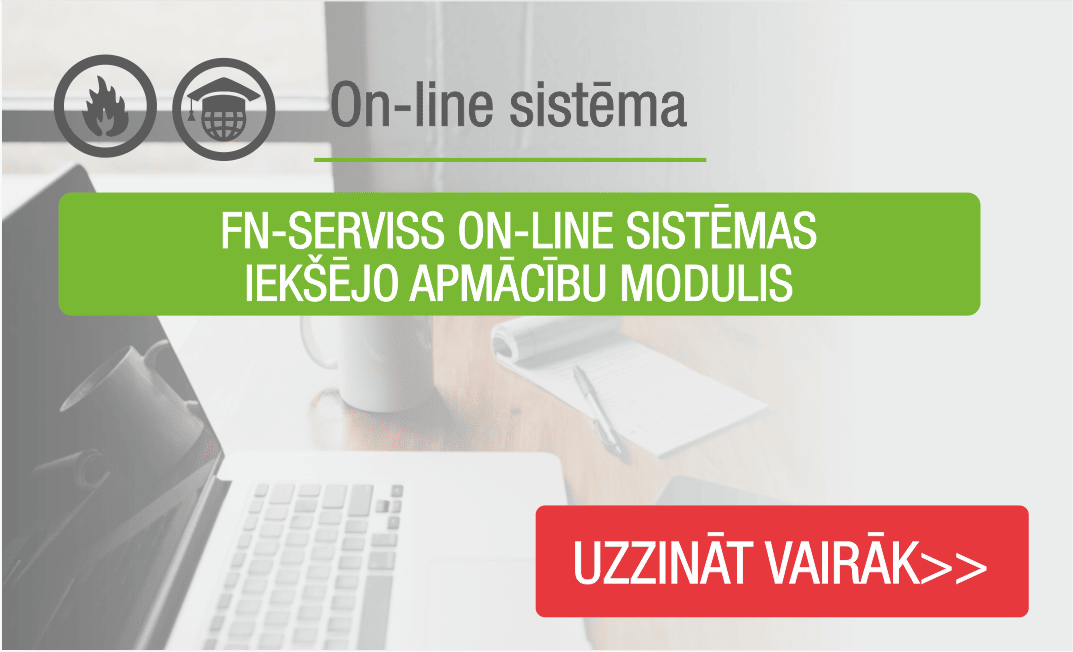 FN-SERVISS on-line sistēmas Iekšējo apmācību modulis