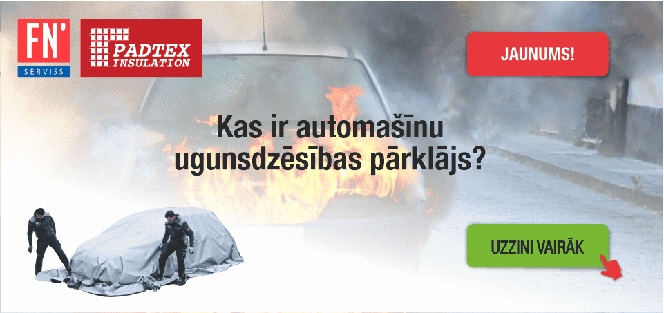 Kas ir automašīnu ugunsdzēsības pārklājs?